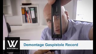 Record Mod 159 Schreckschusswaffe Gaspistole Record Demontage [upl. by Lishe]