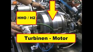 HHO Motor mit Knallgas Wasserstoff Betrieb [upl. by Gregrory792]