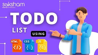 Create a todo list using HTML CSS and JavaScript [upl. by Swetlana]