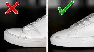 HOW TO PREVENT SHOE CREASES  7 Easy Hacks To Avoid Creasing [upl. by Nelyaw]