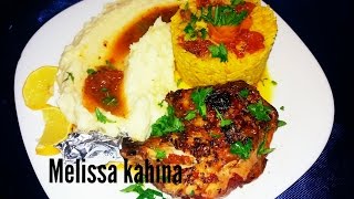 Cuisine Melissa kahina Poulet rotis a la cocoteمطبخ ميليسا كهينا وجبة فخمة في وقت زمني قصير [upl. by Blatman]