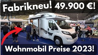 ⁉️ Wohnmobil fabrikneu 2023 NUR 49900 € Edles GFK Palmo XGO Dynamic 95 P Plus Fiat Ducato 9 [upl. by Malinowski]