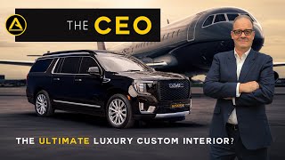 The CEO  The only righthand drive American SUV with a Private Jet style luxury rear cabin [upl. by Flaherty]