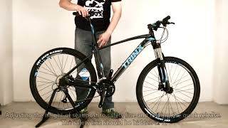 Video for assembling bike Trinx EN [upl. by Airdnala]