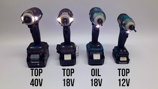 Best Makita 40v Impact Driver VS Best Makita 18v Impact Driver VS Best Makita 12v Impact Driver [upl. by Garcon]