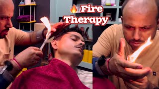 🔥 Fire Massage Therapy Intense Head Massage by The Legend Reiki Master ASMR  Massage [upl. by Dickman546]