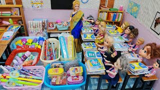 Notebook distribution in barbie girl School Barbie show tamil [upl. by Ramo]