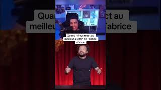 Minos react a fabrice éboué fabriceeboue humour rire humoriste reel drole comedie sketch [upl. by Straub25]