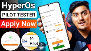 XIAOMI HyperOs Early Beta Update Program is Activated For 200 Xiaomi Device  Apply now For HyperOs [upl. by Kurtzig900]