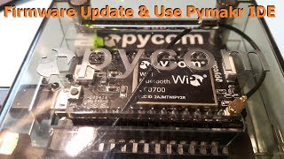 Pycom WiPy 20 Part 2  First Start amp Use Pymakr IDE [upl. by Llesram]