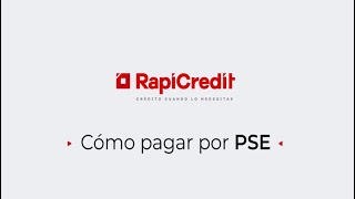 ¡Paga tu crédito en minutos por PSE [upl. by Akinat832]