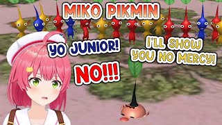 Miko turns into MikoPikmin and becomes 35ps junior [upl. by Ssilem]