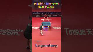 Vladimir Samsonovs Best Table Tennis Points  Top Shots amp Highlights [upl. by Walker]