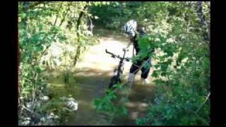 MTB Tour mit viel Wasser Hochwasser [upl. by Ecirtnom72]