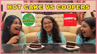 HOT CAKE vs COOPERS Battle of the Cake Shops [upl. by Hcelemile134]