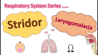 Stridor  Respiratory diseases in children  Laryngomalacia  Respiratory Series CH1 Part 1 [upl. by Ellerrehc]