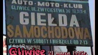 GLIWICE1993Giełda samochodowa [upl. by Yrrap]