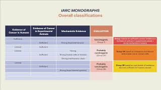 The IARC Monographs Classification levels and strength of evidence [upl. by Alicec]