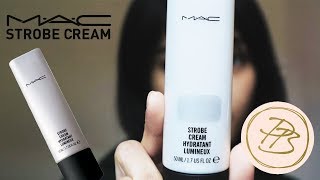 3 Cara Pakai Mac Cosmetics Strobe Cream Silverlite Hydratant Lumineux [upl. by Lahsram400]