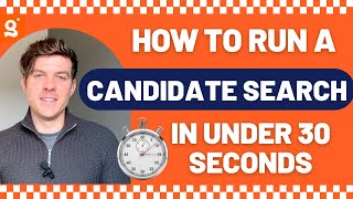 How To Search For Candidates  Free Recruitment ATS Demo [upl. by Ahsinnek]