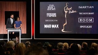 Oscar Nominations 2016 Full Show On Demand [upl. by Lativa]