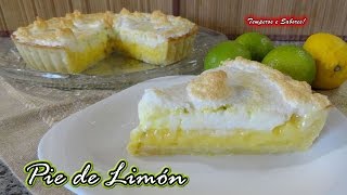 PIE DE LIMÓN fácil  Temperos e Sabores [upl. by Niels]