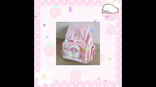 Pov your getting a new school bag which one are you choosing🍮🍥 cutecore kawaiicore fairykei [upl. by Veator]