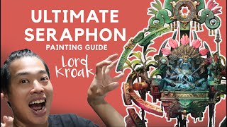 The Ultimate Seraphon Painting Guide  Lord Kroak [upl. by Amo]