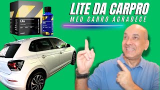 C QUARTZ LITE da CARPRO APLICADO com SUCESSO no meu VW POLO HIGHLINE 2024 [upl. by Brandyn662]