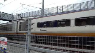 A Eurostar train passing Rainham Station [upl. by Denton]