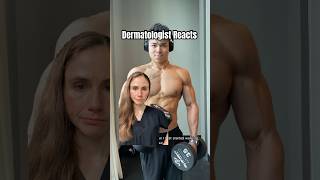 Dermatologist Reacts To Bodybuilders Acne Advice dermatologist [upl. by Dilisio818]