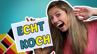 GERMAN PRONUNCIATION 8 How to Pronounce DIFFICULT GERMAN CONSONANTS 😇😇😇 [upl. by Enatan619]