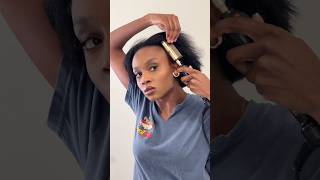 1ST TIME SILK PRESS AT HOME hairstyles naturalhairstyles [upl. by Ramah]