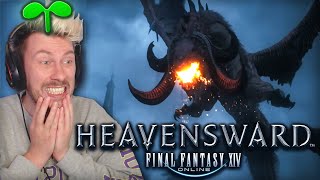 Russ FINALLY reacts to FFXIV Heavensward trailer and enters Ishgard for the FIRST TIME [upl. by Leitman830]