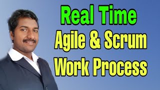 Agile Methodology Work Process Telugu [upl. by Higgins]