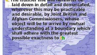 Durand Line Treaty the orignal text [upl. by Em]