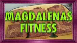 MAGDALENAS FITNESS al HORNO  MUY SALUDABLES Sin Azucares amp Sin Grasas [upl. by Einberger926]