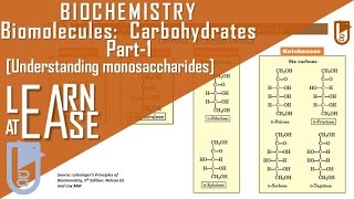 Biomolecules Carbohydrates Part1 Understanding monosaccharides [upl. by Sirromal]