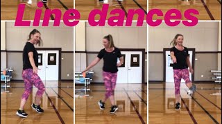 Line dances for Seniors and Beginners  Electric Slide Cupid Shuffle and more [upl. by Lirrehs967]