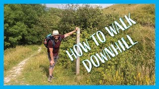 Mastering Downhill Descents Proper Techniques for Hiking in England 🇬🇧 [upl. by Kilby]