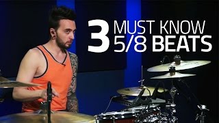 3 Must Know 58 Beats  Drum Lesson Drumeo [upl. by Funda526]