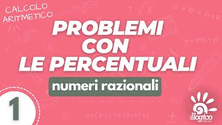 Problemi con le percentuali  1 [upl. by Ardnekat955]