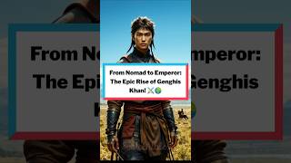 From Nomad to Emperor The Epic Rise of Genghis Khan⚔️🌍 Shorts GenghisKhan History evetechtales [upl. by Muhcon968]