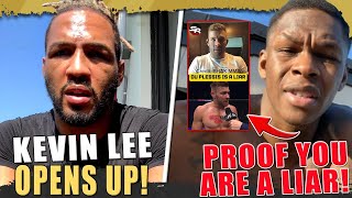 Kevin Lee OPENS UP about his retirement  MMA community react Israel Adesanya EXPOSES Du Plessis [upl. by Anyrtak728]