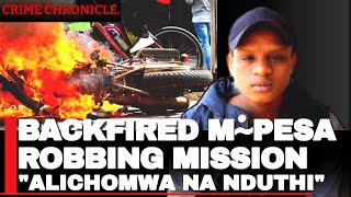 HOW I WATCHED AS THE MOB BURNED DOWN MY PARTNER AFTER OUR M PESA MISSION FAILEDcrimestory [upl. by Tristas]