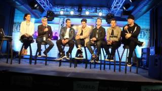 New Kids On The Block Talk quotRock The Boatquot TV Show [upl. by Evaleen773]