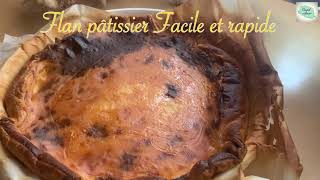 Flan pâtissier facile rapide et economique [upl. by Eardnoed]