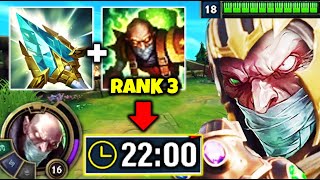 Singed but I speed run to level 16 in 22 minutes UNLOCK THANOS SINGED [upl. by Salahcin]