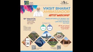 VIKSIT BHARAT AMBASSADOR ARTIST WORKSHOP [upl. by Lucky]