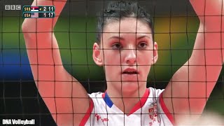 บอสโควิช vs อเมริกา โอลิมปิก 2016 Tijana Bošković vs usa volleyball olympic [upl. by Aneem]